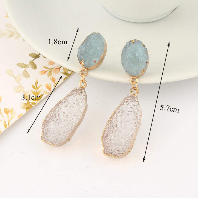 Fashion Korean Earrings Simple Earrings Transparent Earrings Temperament Earrings