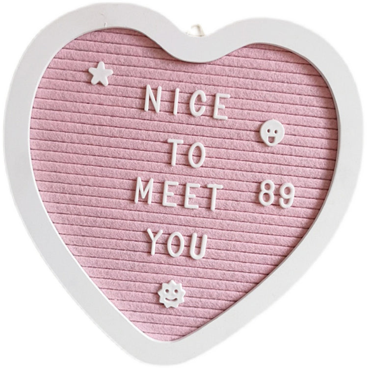 Love Message Board Ins Wind Cute Felt Character Photo Frame