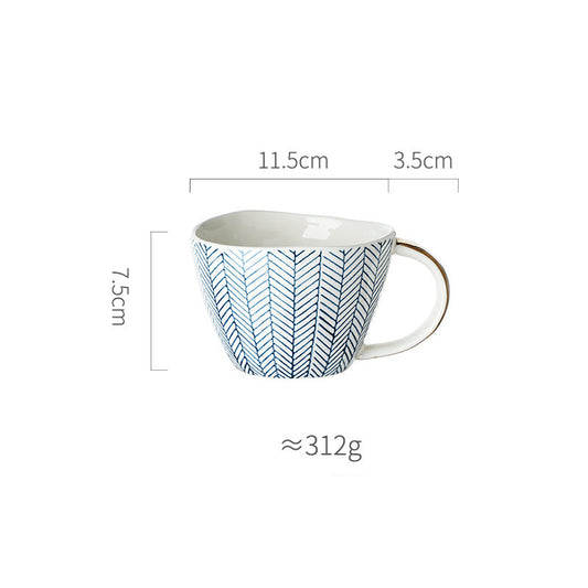 Ceramic Fashion Simple Large Capacity Mug