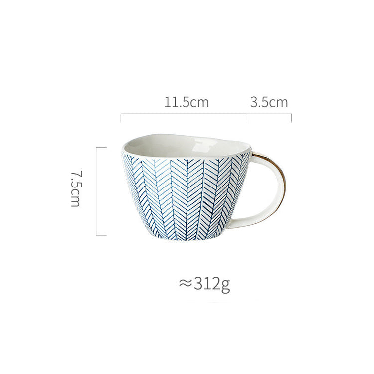 Ceramic Fashion Simple Large Capacity Mug