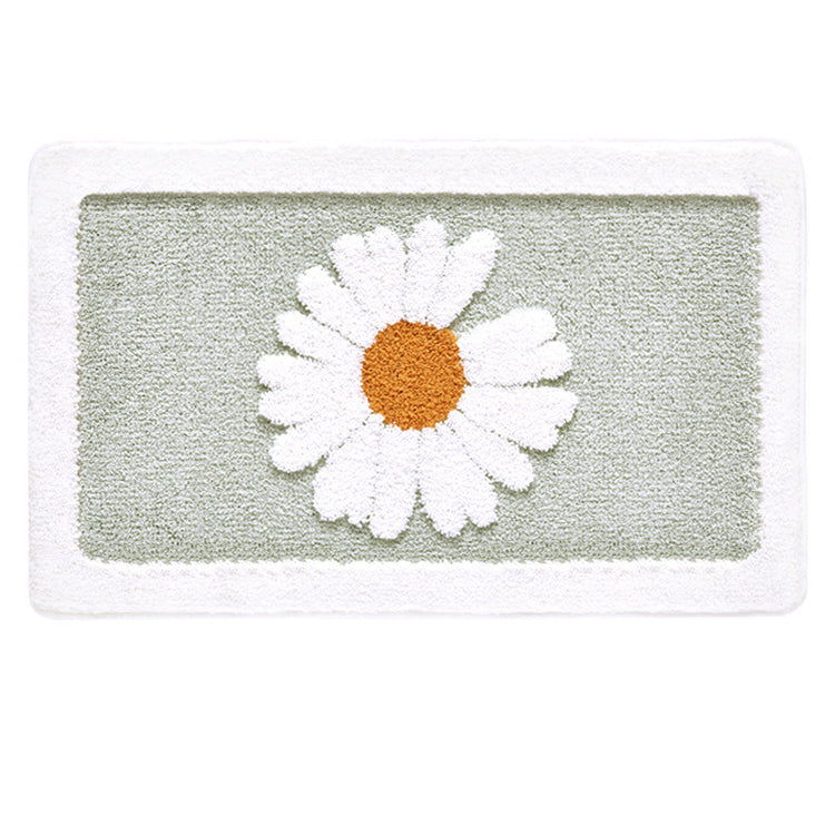 Daisy Anti-Slip Bath Rug