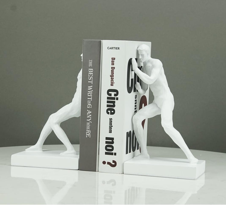 Resin Character Bookends Light Luxury Creative Home