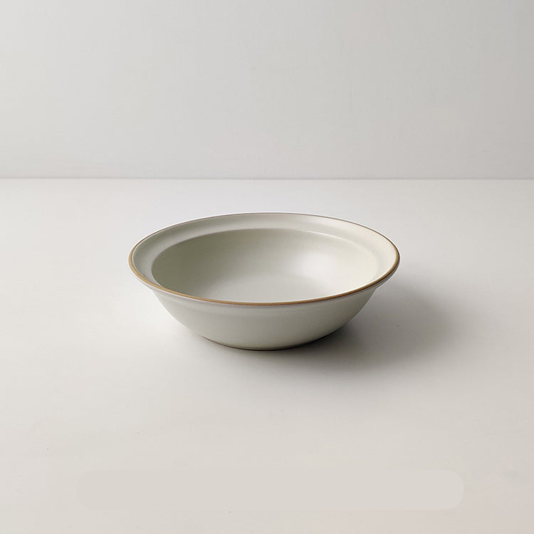 White Island Japanese Matt series defective Plate Bowl set