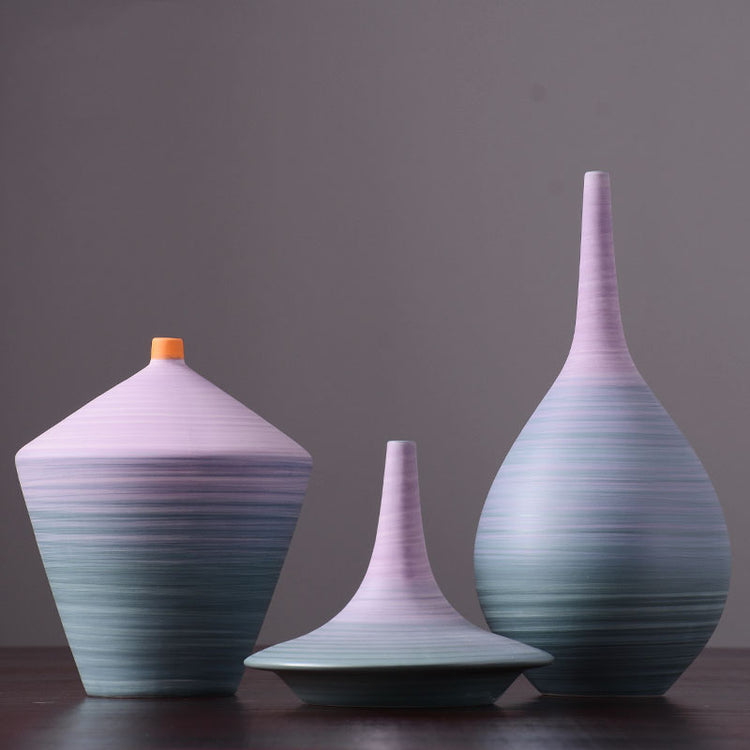 Modern Minimalist Ceramic Vase Decoration