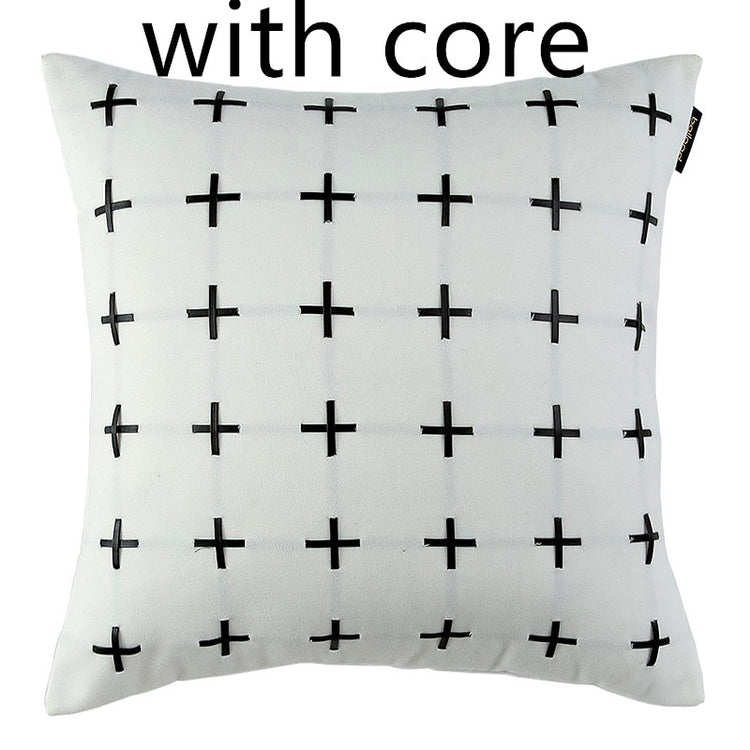 Pillow Sofa Cushion Back Pillow Case Core Waist Pillow