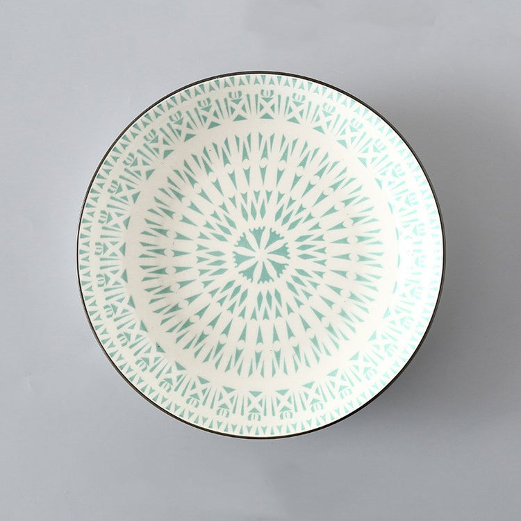 Japanese tableware ceramic plate