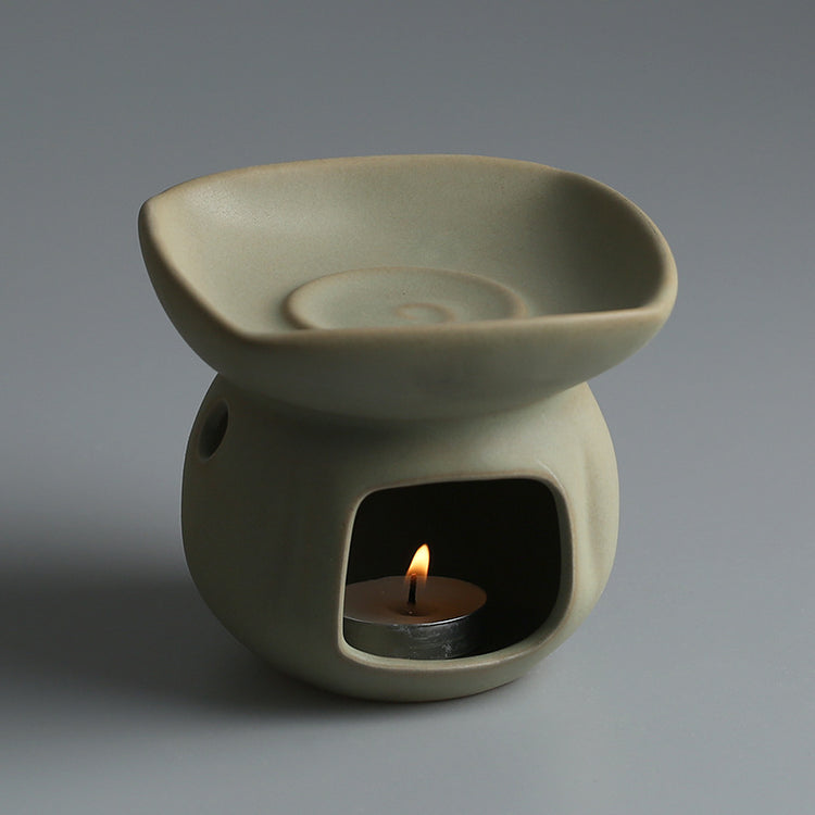 Ceramic oil lamp