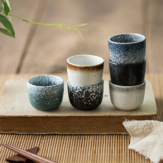 Ceramic sake cup