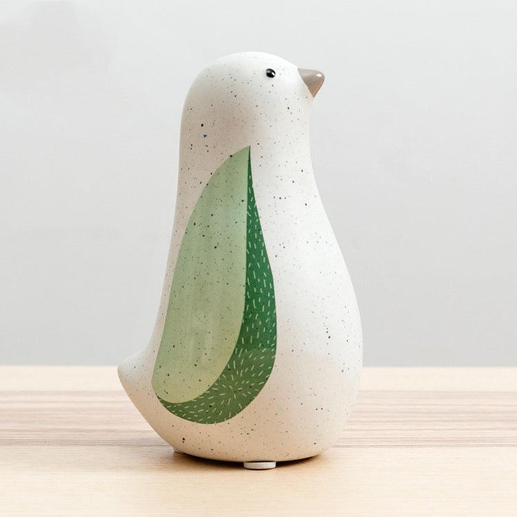 Small Fresh Ceramic Bird Decoration