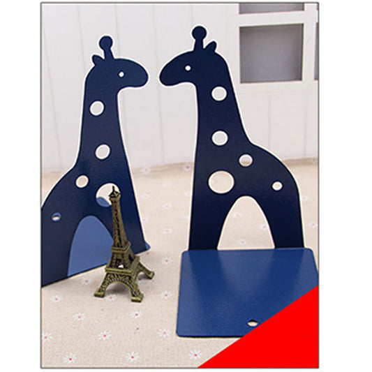 Cartoon Hollow Reindeer Elephant Book Stand Iron Bookshelf