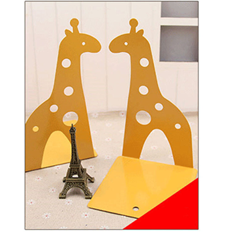 Cartoon Hollow Reindeer Elephant Book Stand Iron Bookshelf