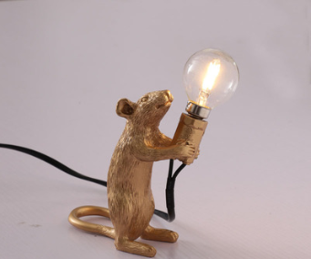 Mouse Personality Mini Decorative Lamp Children'S Room Table Lamp Dormitory Bedside Eye Protection Small Table Lamp