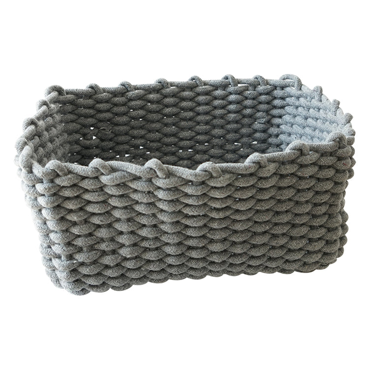 Storage Basket Sundries Storage Box Handmade Cotton Rope Storage Basket Homestay Furnishing Storage Shooting Storage Basket