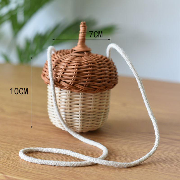 Rattan Rattan Diagonal Plant Bag