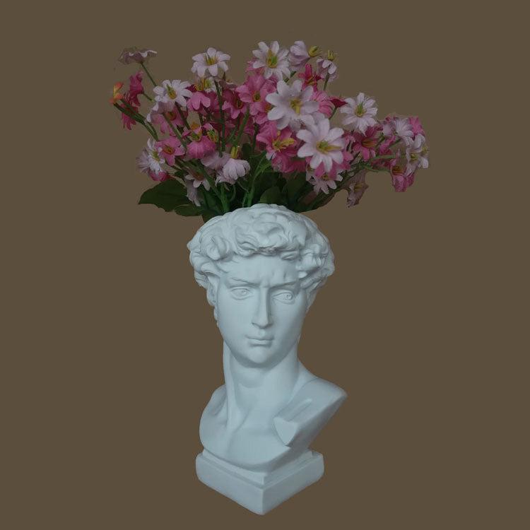 Resin Imitation Plaster Figurine Vase