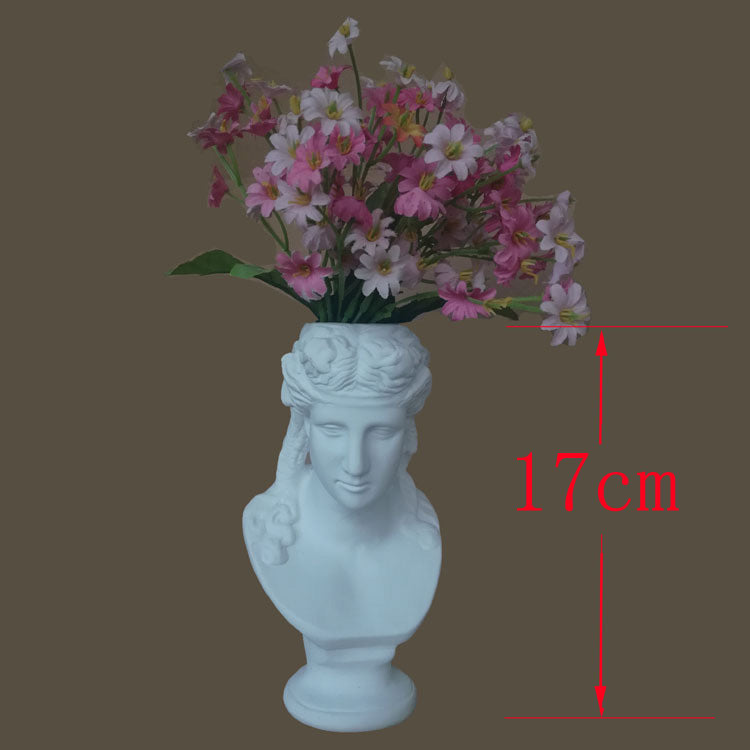 Resin Imitation Plaster Figurine Vase