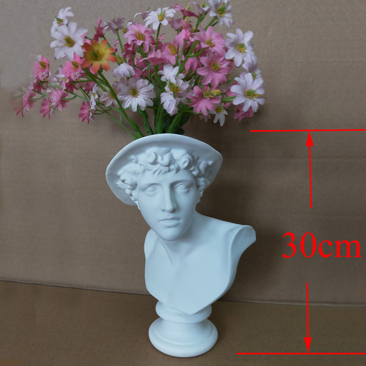 Resin Imitation Plaster Figurine Vase