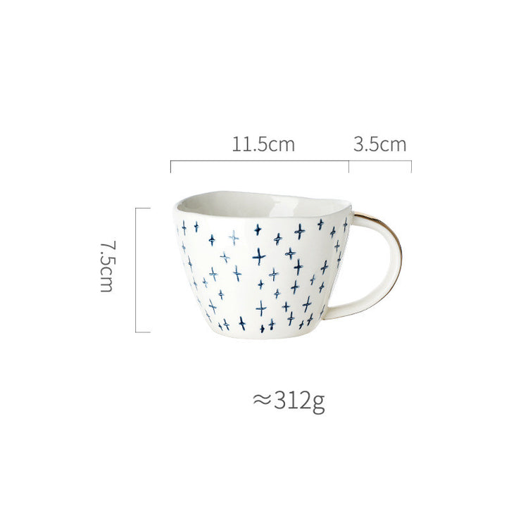 Ceramic Fashion Simple Large Capacity Mug