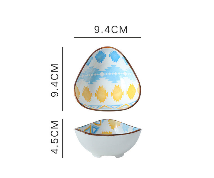 Household Underglaze Ceramic Sauce Dish