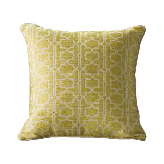 Yellow  Living Room Throw Pillow