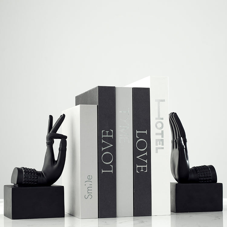 Creative living room study bookend