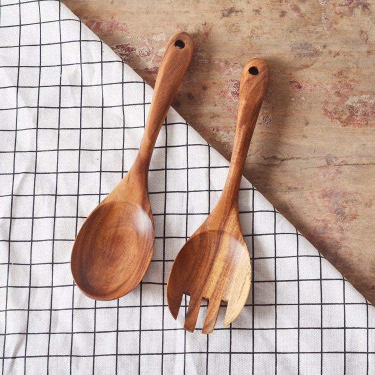 Non-stick cooking special wooden spatula