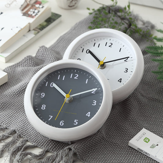 Bathroom Small Waterproof Suction Cup Clock