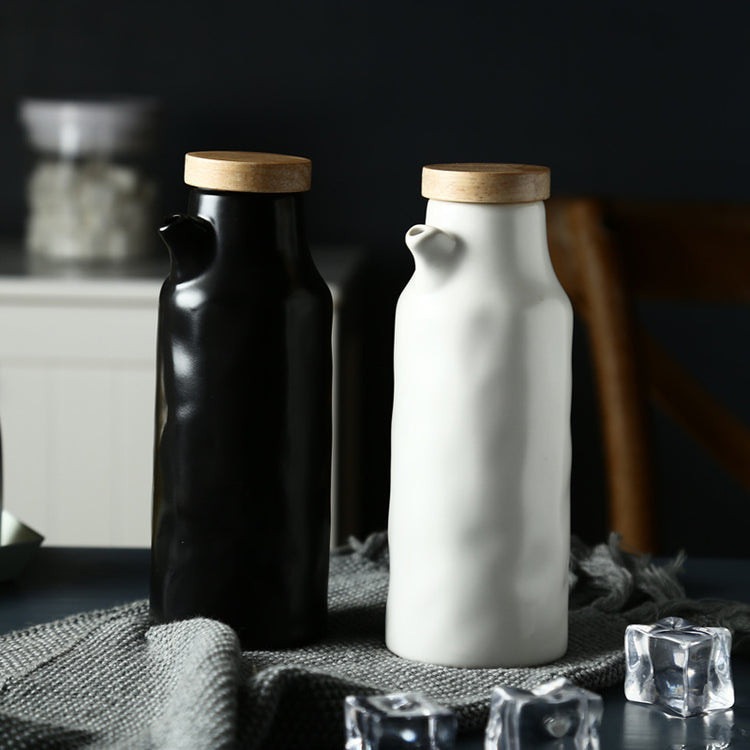 Ceramic soy vinegars