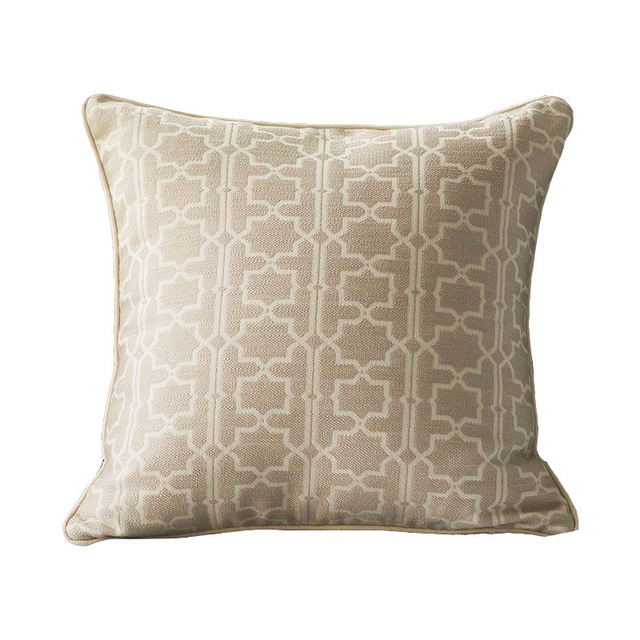 Light Brown Throw Pillow