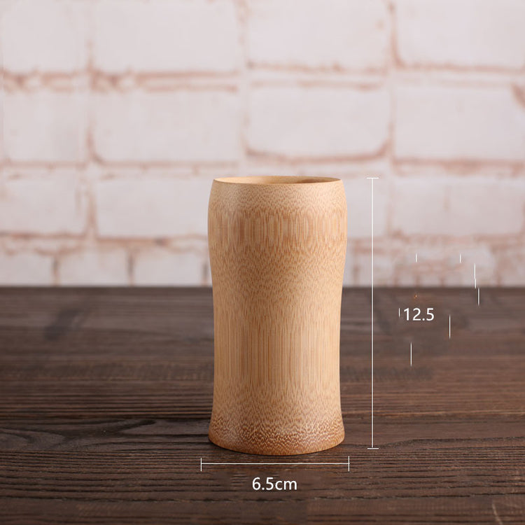 Bamboo charcoal beer mug