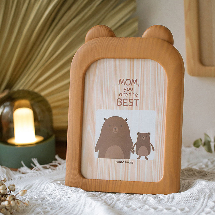 Desktop small decoration plastic photo frame