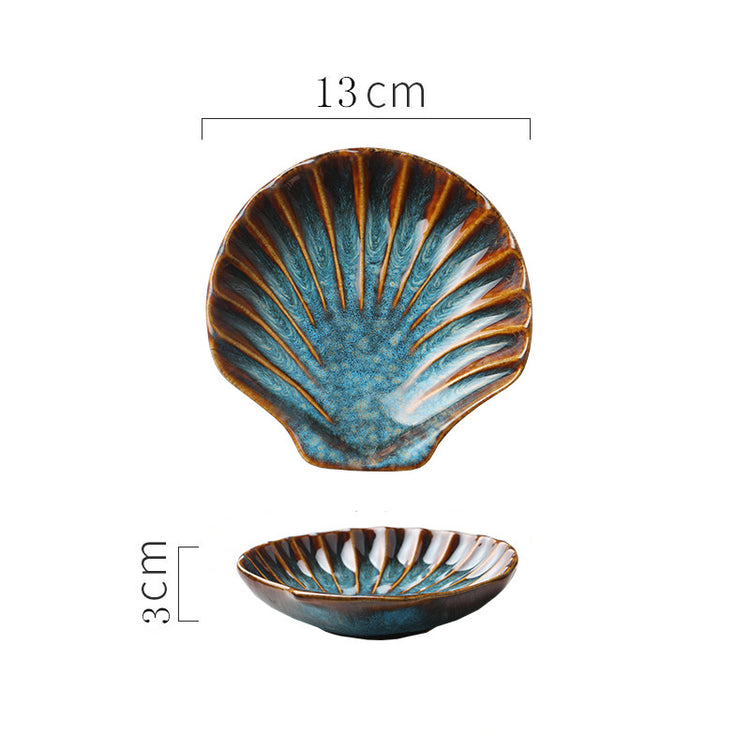 Irregular ceramic tableware