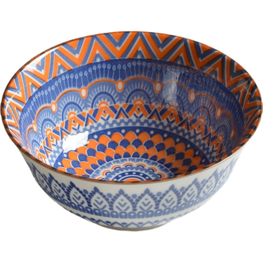 Household Japanese Underglaze Ceramic Rice Bowl