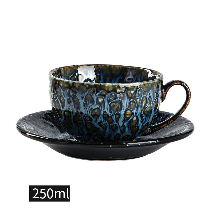 250ml ceramic latte coffee cup