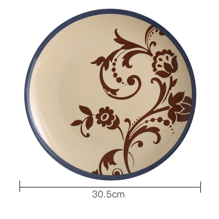 Creative wall wall ceramic hanging plate