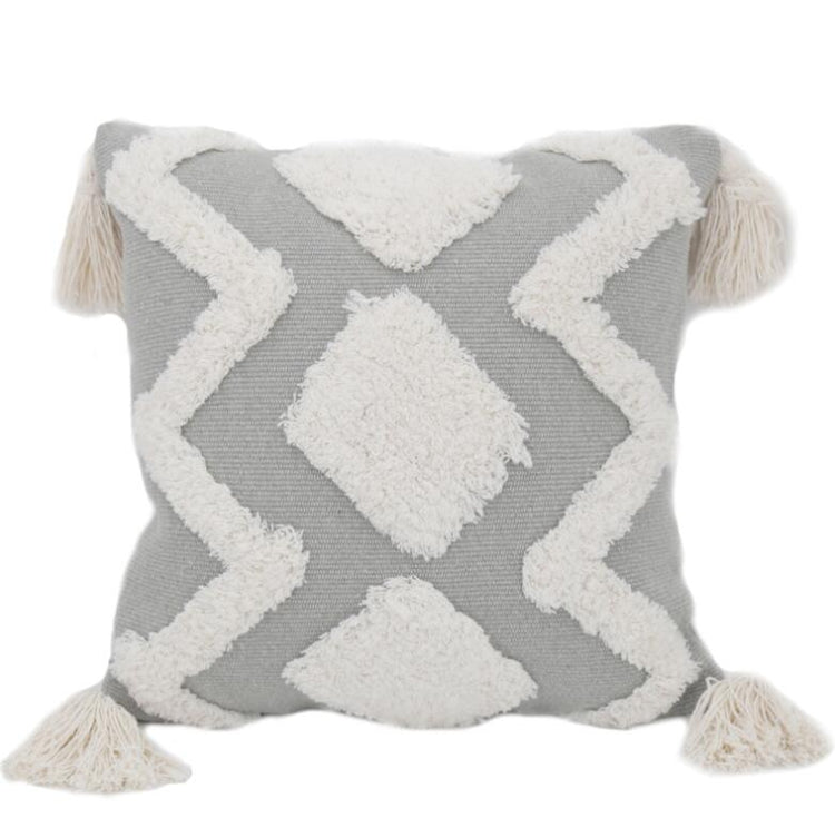 Frien Cushion Shell Canvas Tufted Pillow Cover