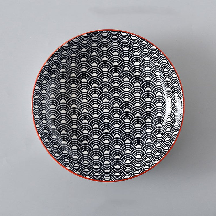 Japanese tableware ceramic plate