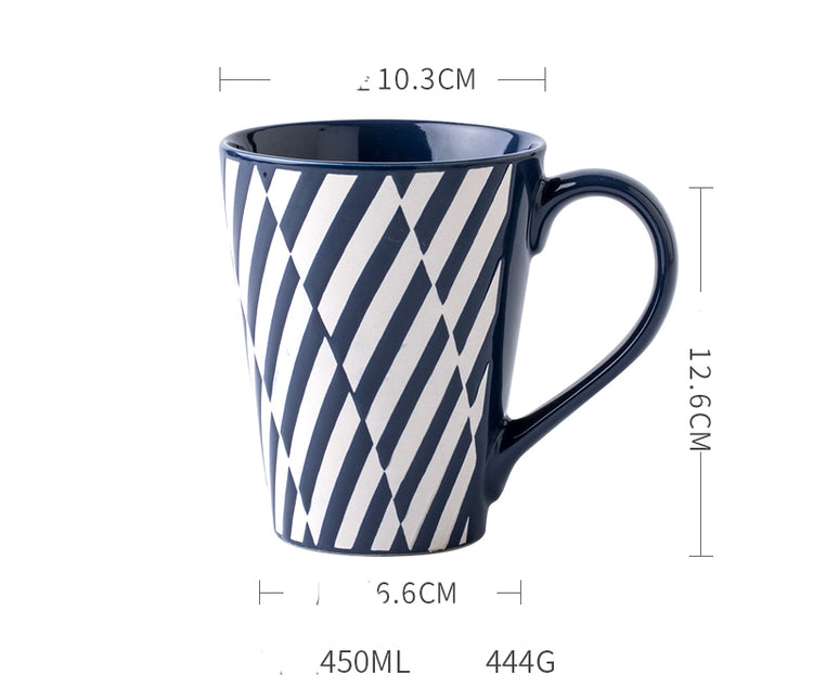 Household Ceramic Milk Coffee Cup  Design