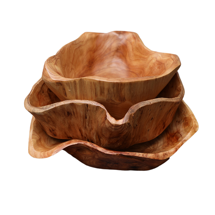 Home Nordic style and creative wooden fruit tray