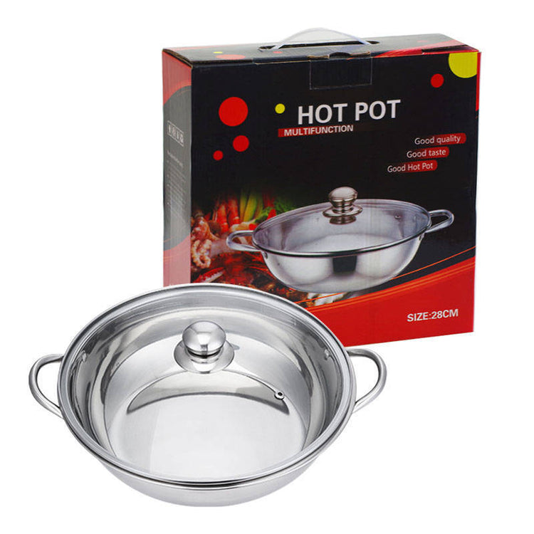 Thickened induction cooker pot