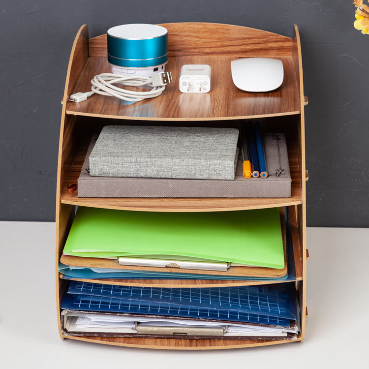 Storage Box Wooden File Rack Wooden File Box