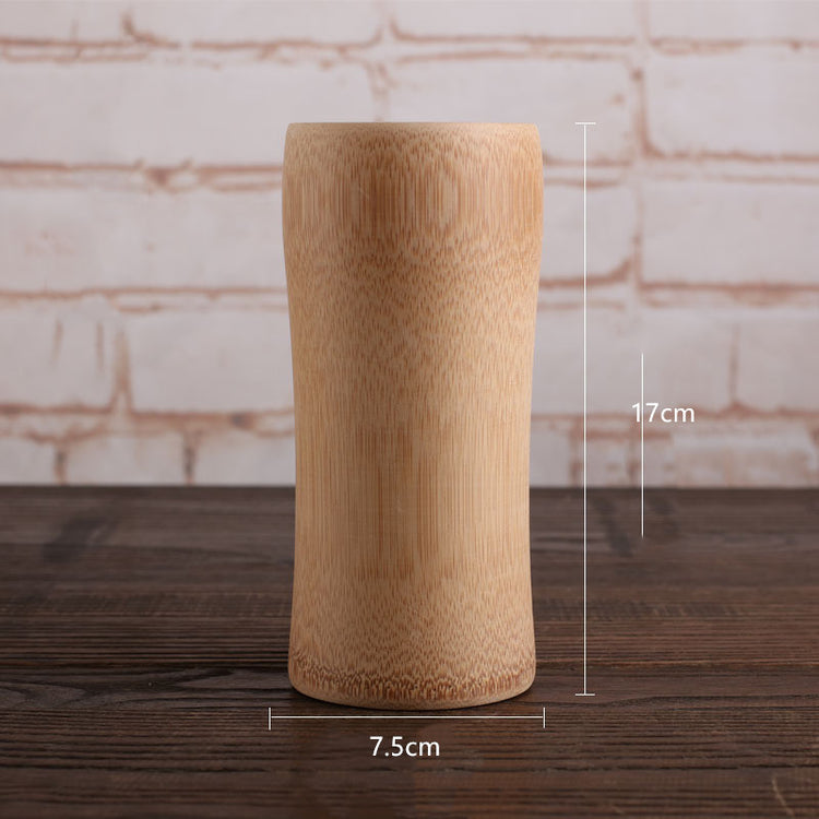 Bamboo charcoal beer mug