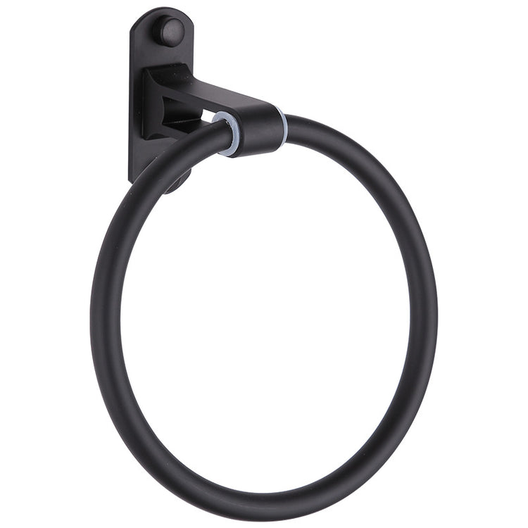 Non-Perforated Towel Ring Bathroom Towel Rack