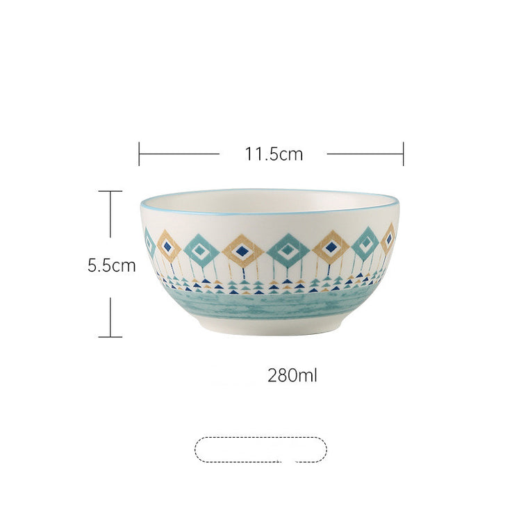 Ceramic Dishes Set Household Nordic Style Tableware