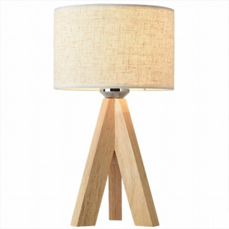 Wooden Bedroom Bedside Decoration Small Table Lamp