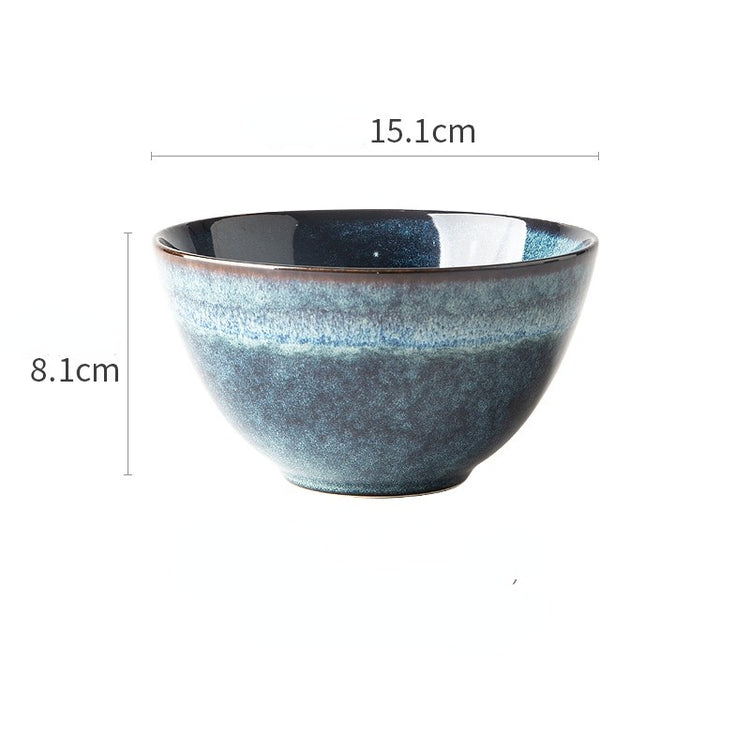 Lototo Japanese Tableware Set Ceramic Bowl Plate