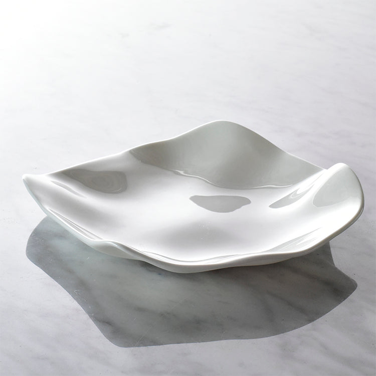 Creative Ultra-thin Bone China Irregular Small Plate Restaurant