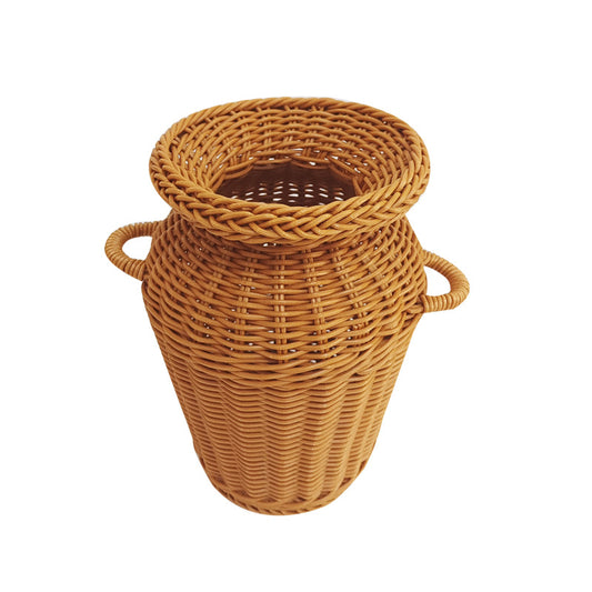 Living Dining Room Rattan Floor Vase Ornament