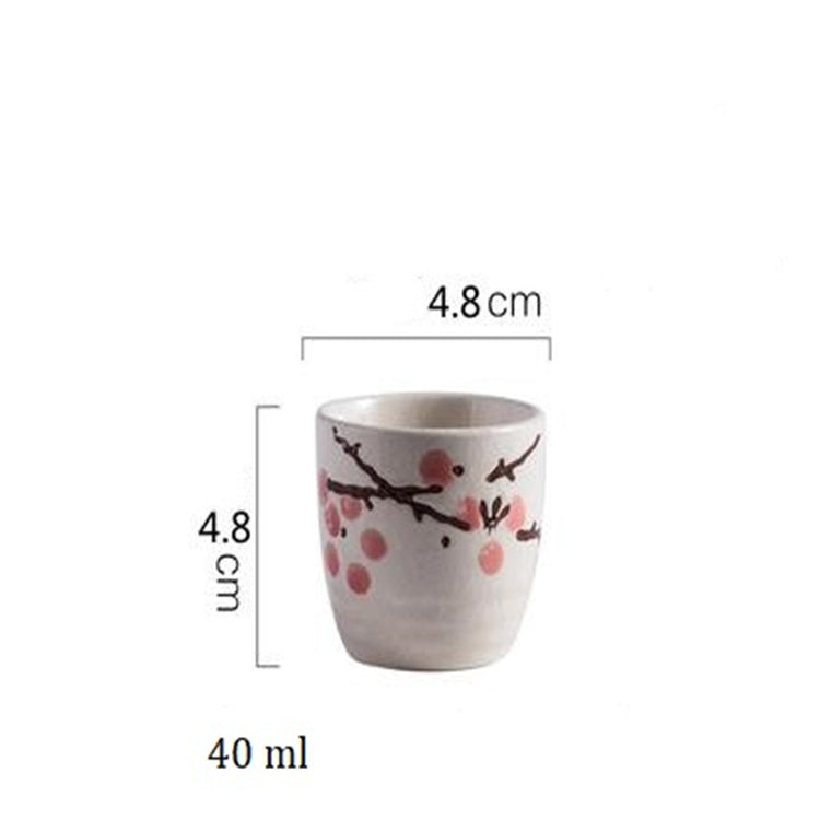 Ceramic sake cup