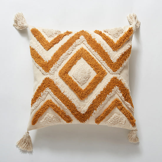 Hand-tufted Throw Pillow Case